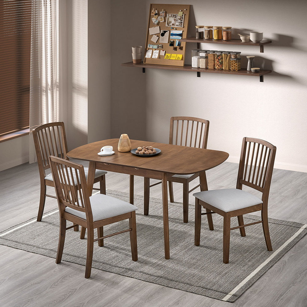 Extendable Dining Table Set