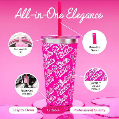 Barbie™ x Dragon Glassware® Tumbler - 16 oz