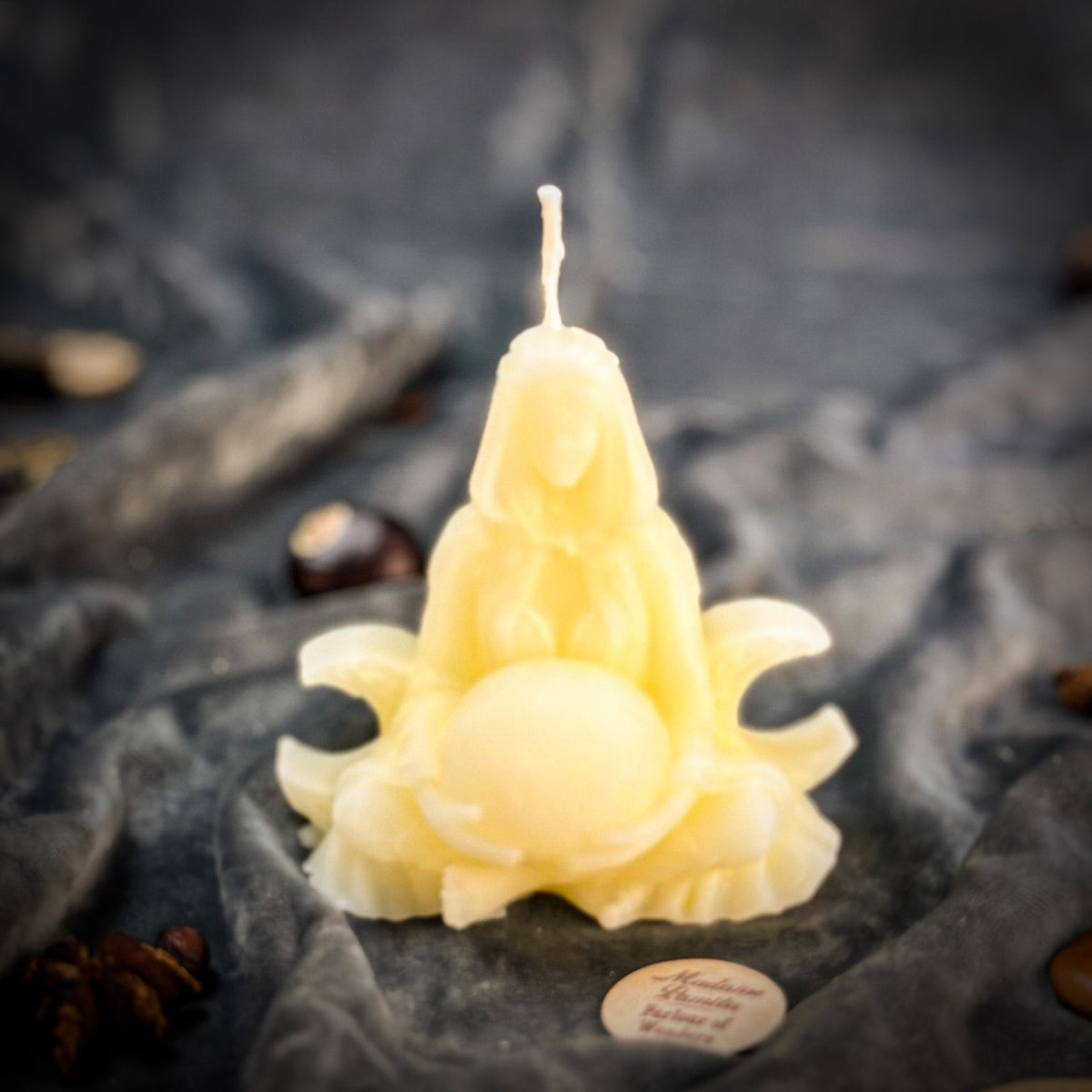 Moon Goddess Candle Spell Kit - Lunar Magic & Divine Feminine Energy