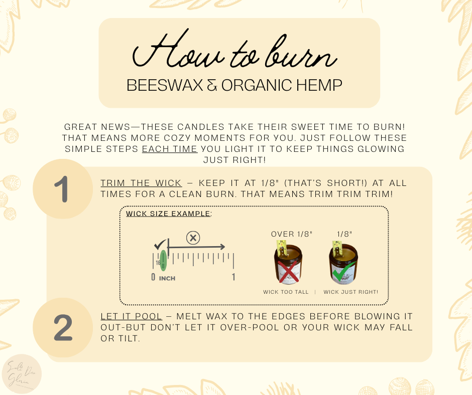 Wildflower Meadow | Floral Beeswax Candle with Organic Essential Oils