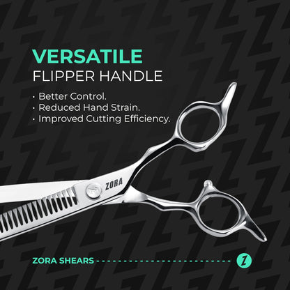 Pet Grooming Curved Blender Shear