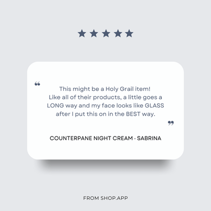 Counterpane Tallow Night Cream