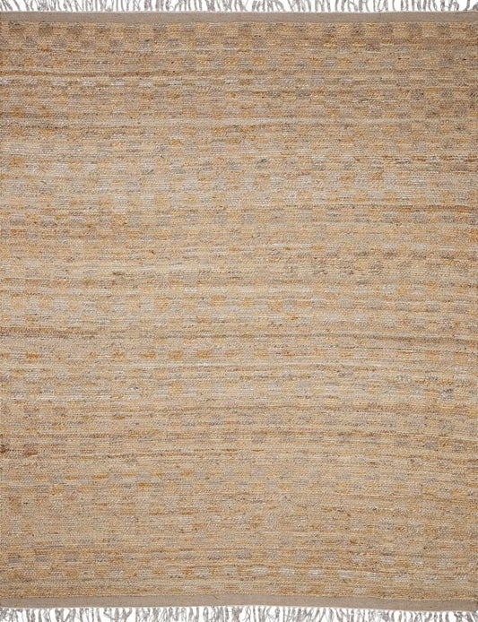 Lonut Checkered Jute Area Rug - Clearance