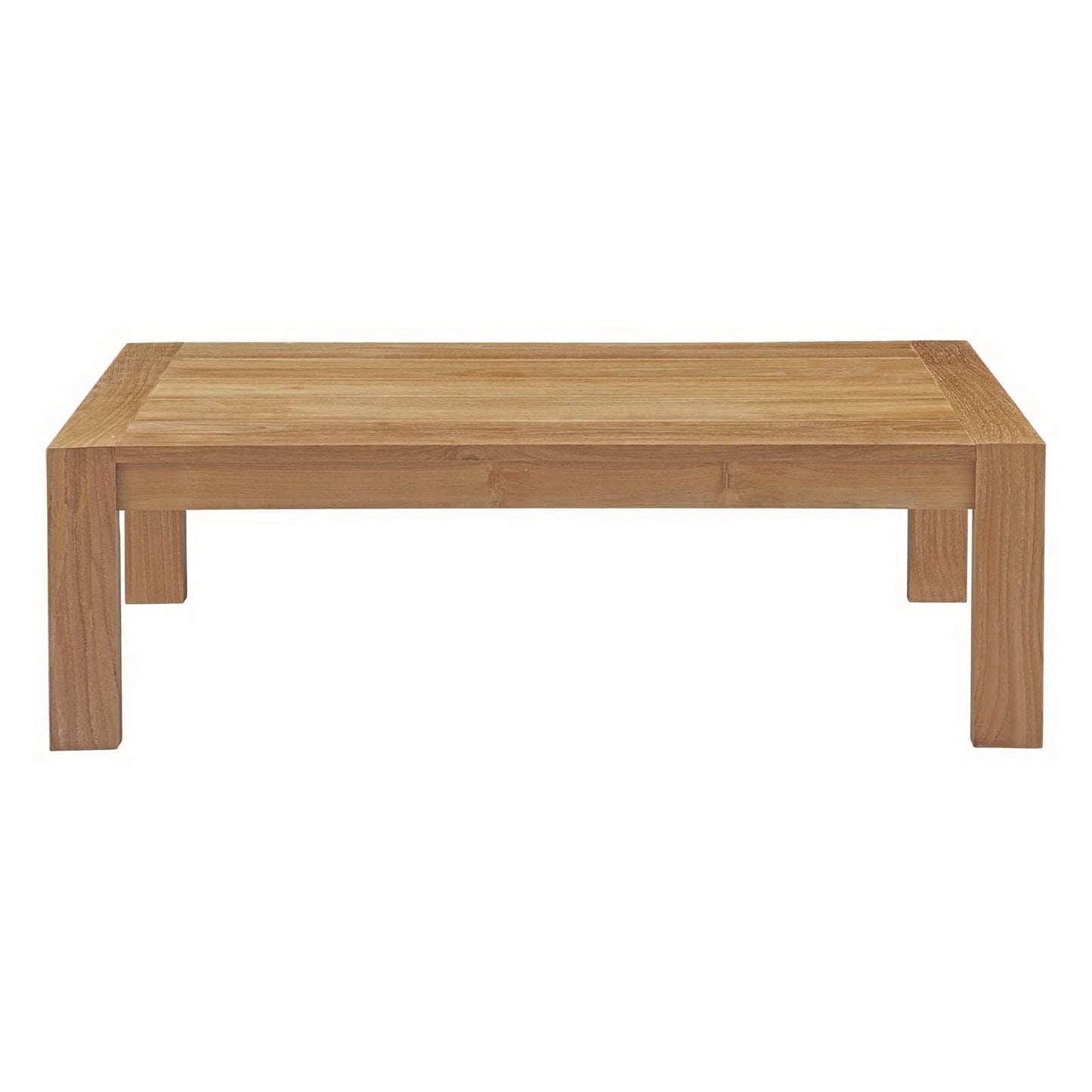 Upland Outdoor Patio Wood Coffee Table