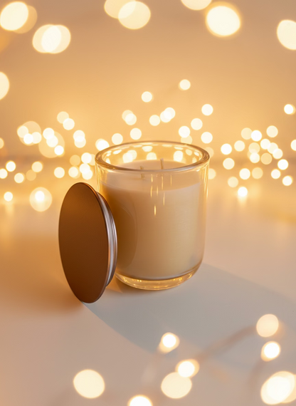 Winter Woods Beeswax Candle | Evergreen Tree Scent