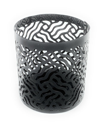 Votive Candle Holders Set of 2 Grey