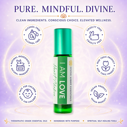 Chakra Balancing Elixirs - Essential Oils - 7 Roller Bottles Set