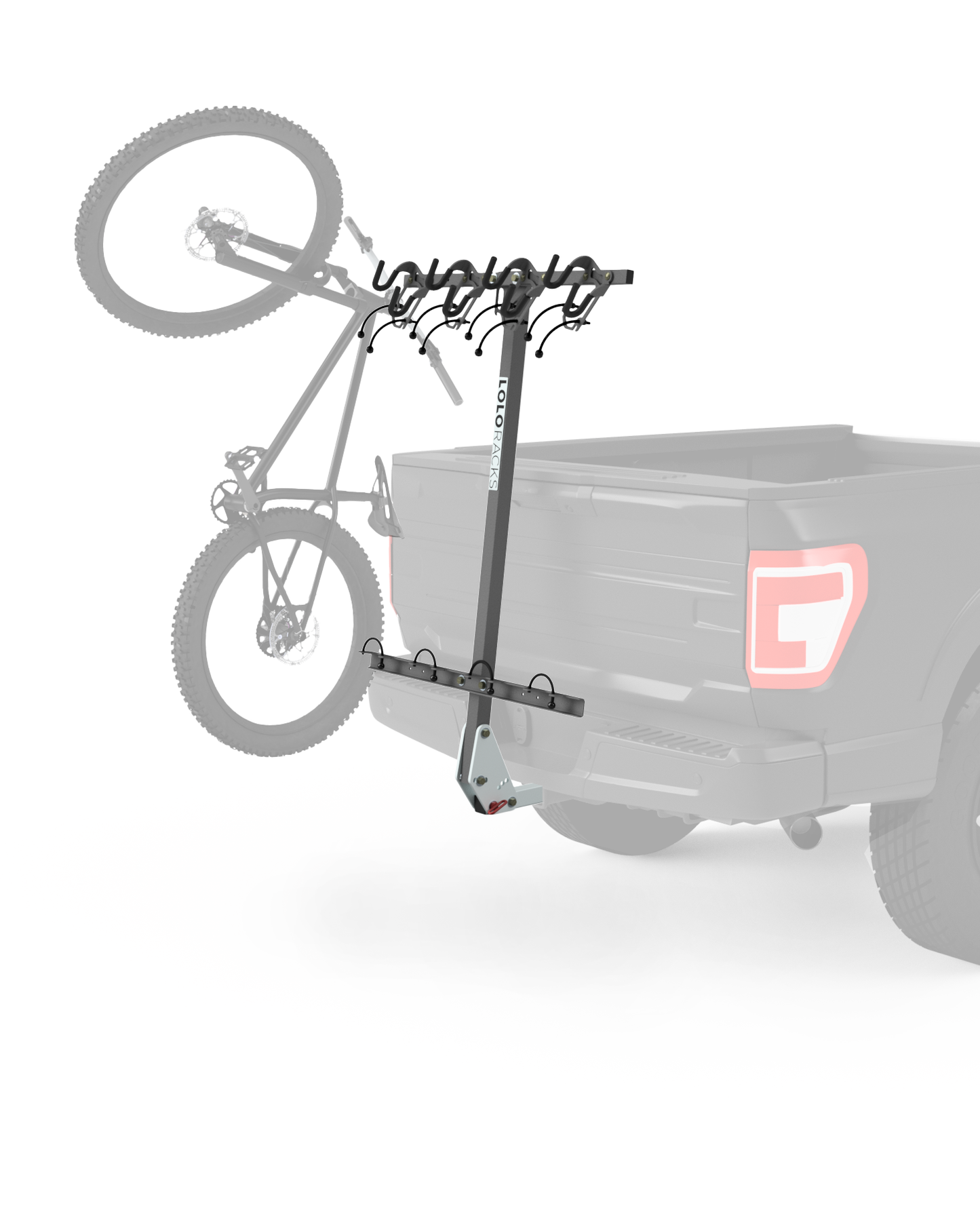 Vertical 4 Bike Rack