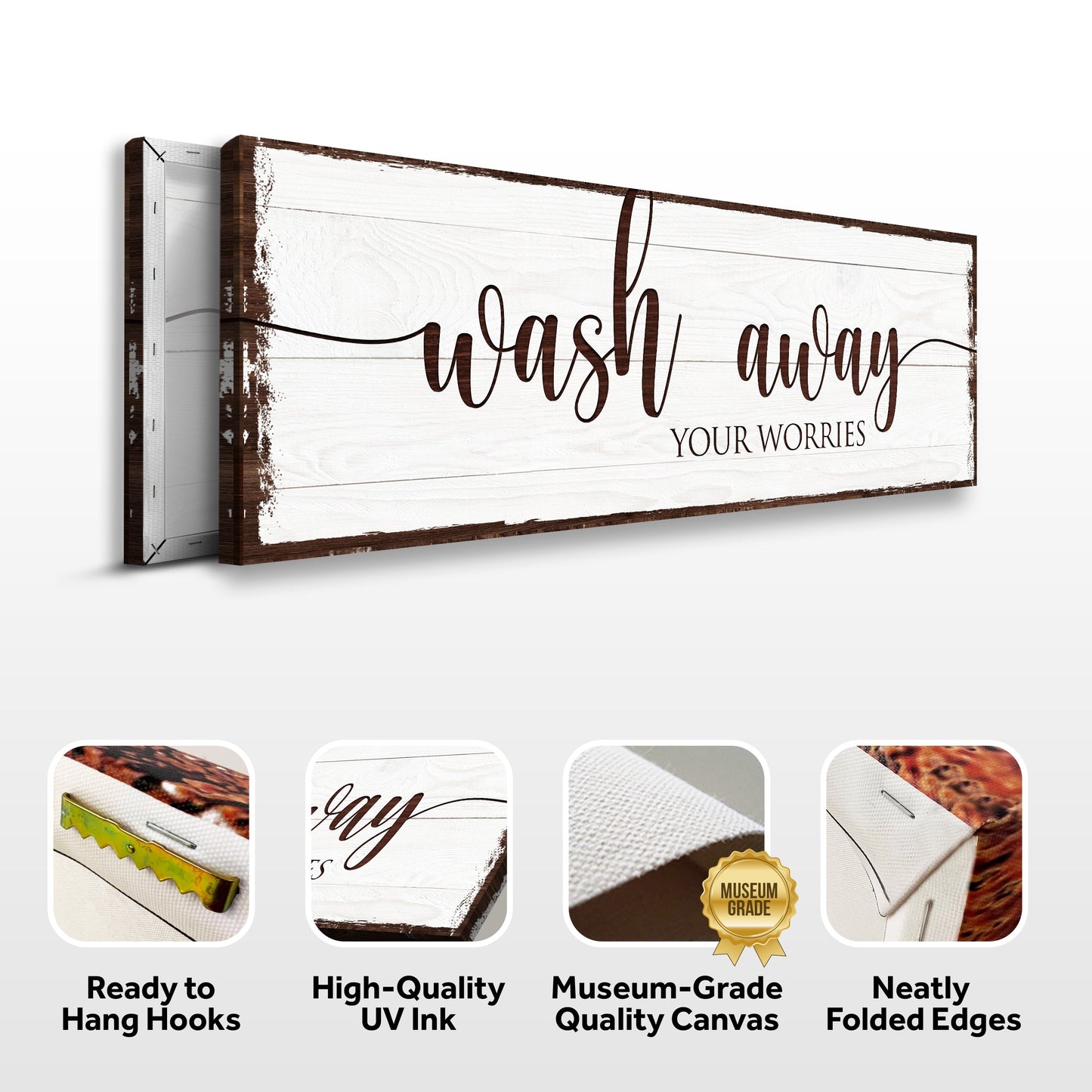 Wash Away Your Worries Wall Art