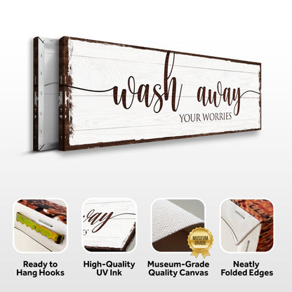 Wash Away Your Worries Wall Art