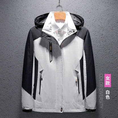 Women Thin Outdoor Waterproof All Year Round Shell Jacket