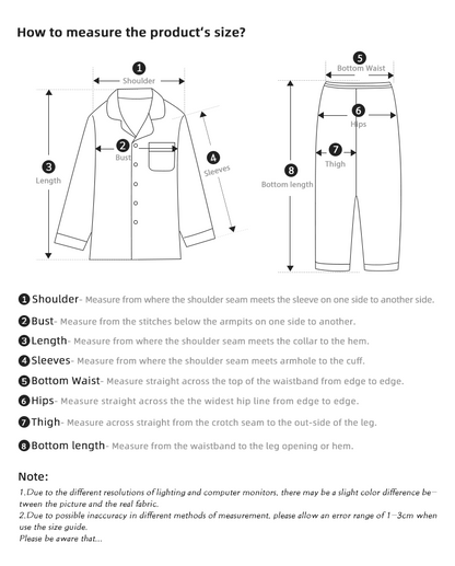 Men's Pajamas Cotton Long sleeve Trousers Two-piece Set