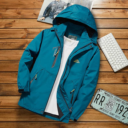 Women Thin Outdoor Waterproof All Year Round Shell Jacket