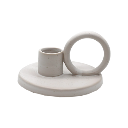 Pilar Ceramic Palo Santo & Candle Holder