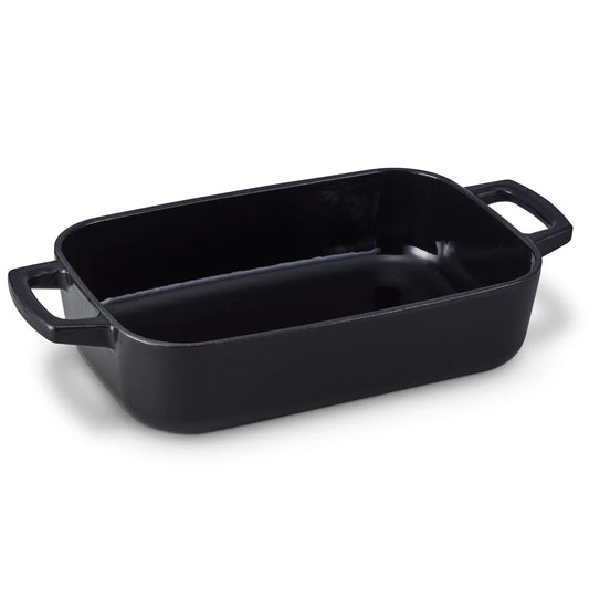 Enameled Cast Iron Roasting Pan, 12x8”