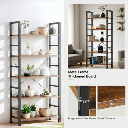 5 Tier Bookshelves