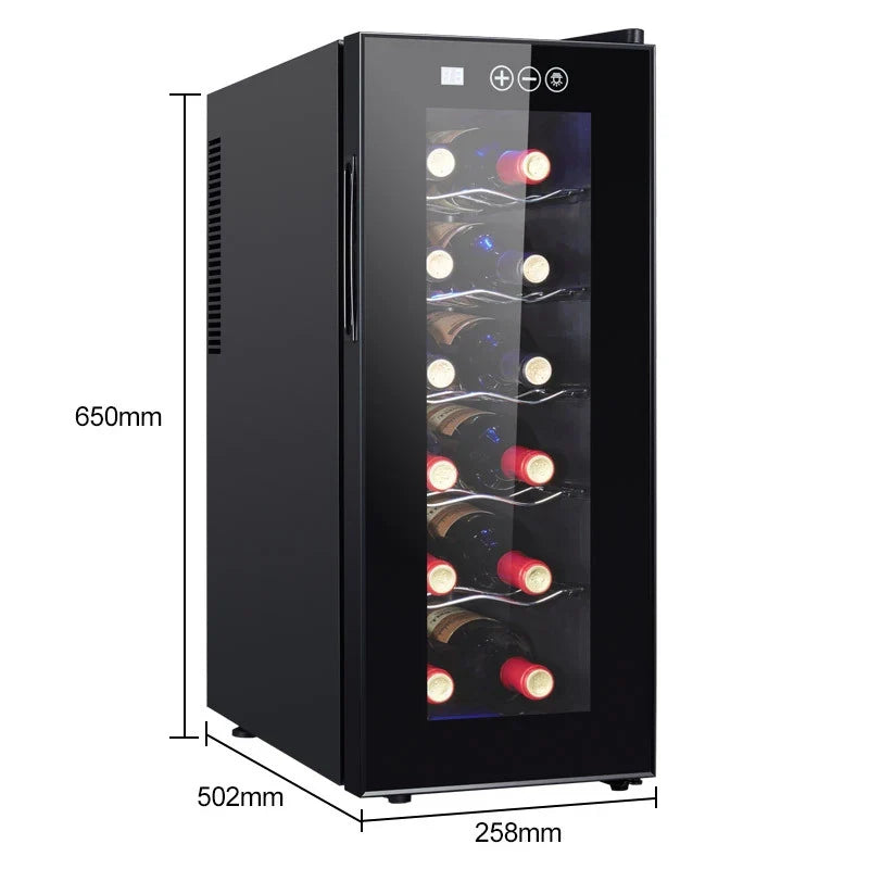 8/12-Bottle Wine Cooler | Compact Peltier-Type Countertop Wine Cooler |