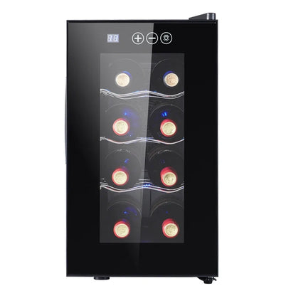 8/12-Bottle Wine Cooler | Compact Peltier-Type Countertop Wine Cooler |