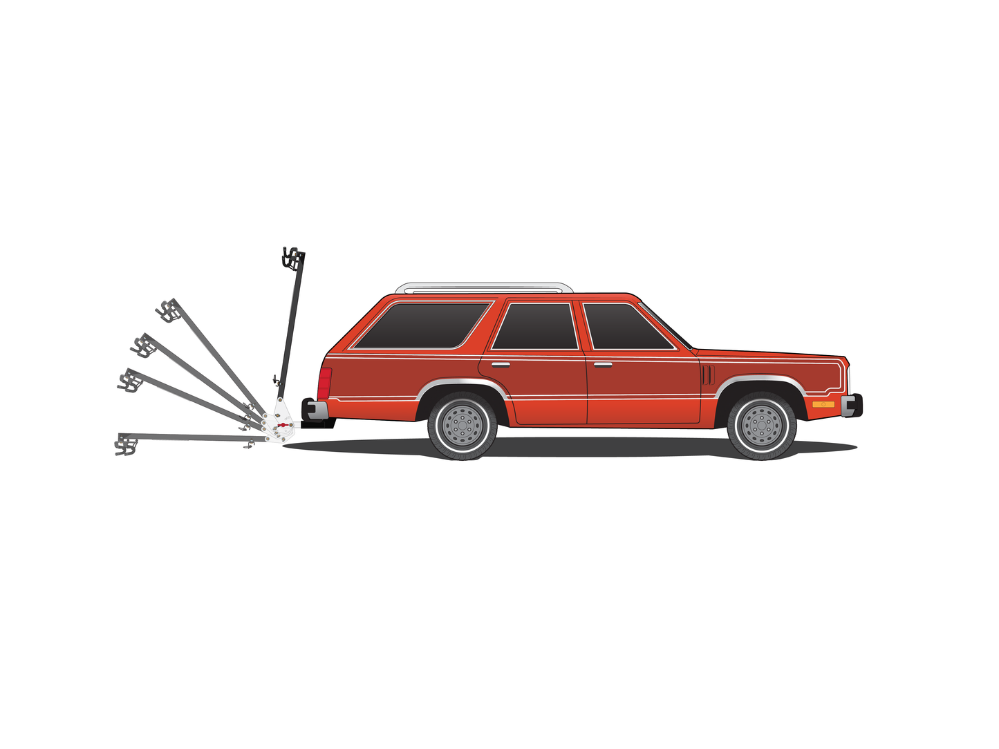 Lolo Racks 6 bike rack