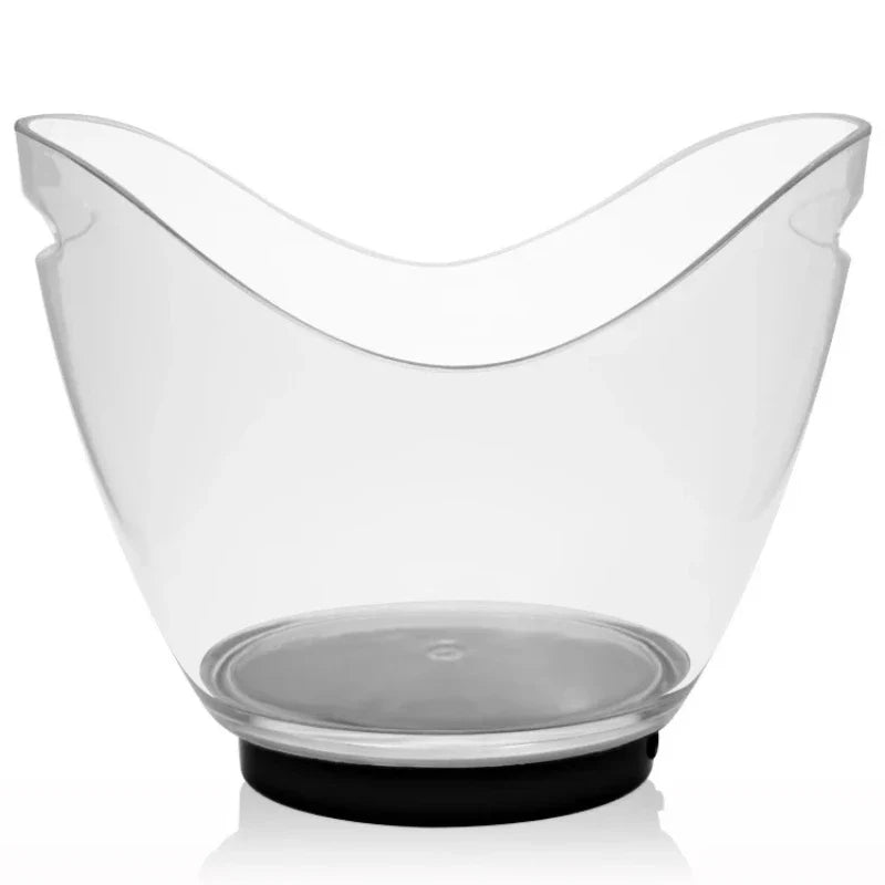 Unbreakable LED Ice Bucket Light Up Beverage Cooler for Wine