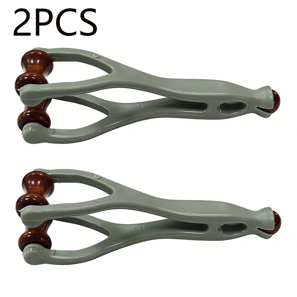 Finger Massager Solid Wood Finger Massage Roller