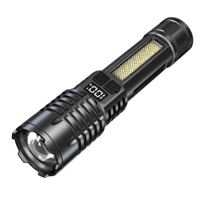 100000LM Super Bright Flashlight Rechargeable LED Torch Long Range