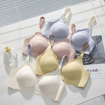 Women's Bra No Wire Pure Comfort Upper Support Sling Adjustable Back