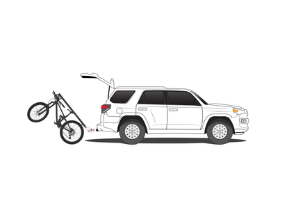 Vertical 4 Bike Rack