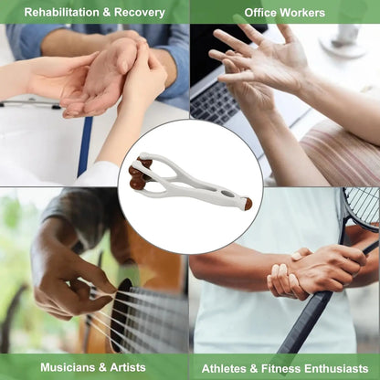 Finger Massager Solid Wood Finger Massage Roller