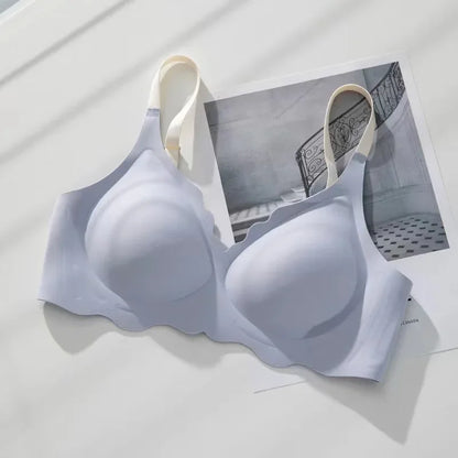 Women's Bra No Wire Pure Comfort Upper Support Sling Adjustable Back