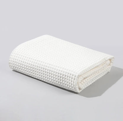 Newborn Baby Blanket for Girls Boys Swaddle Wrap Waffle Soft Cotton Soft Receiving Baby Blanket Toddler Crib Blanket Essentials Stuff