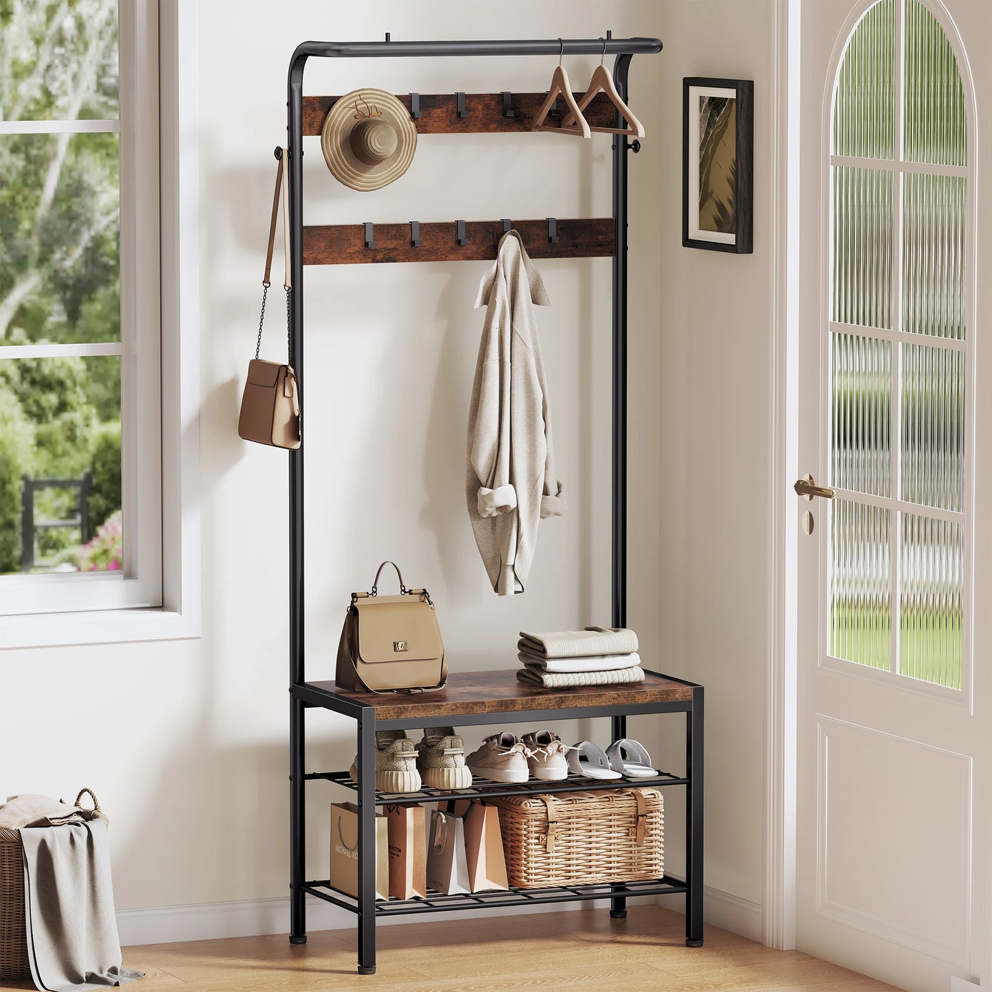 4-in-1 Coat Rack