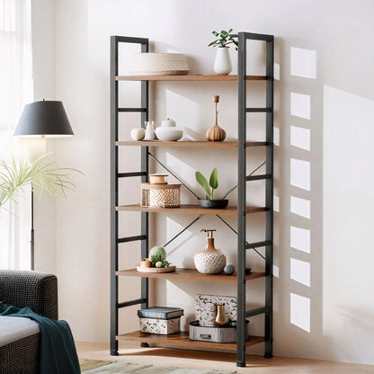 5 Tier Bookshelves