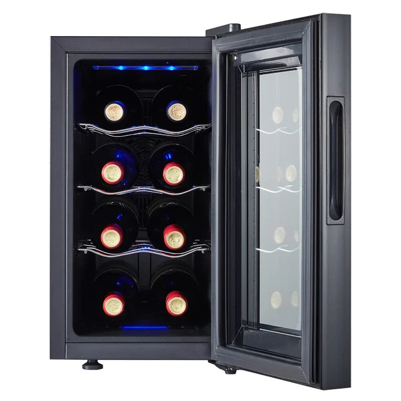 8/12-Bottle Wine Cooler | Compact Peltier-Type Countertop Wine Cooler |