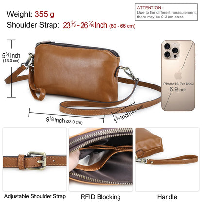 CONTACT'S Genuine Leather Sling Shoulder Bags