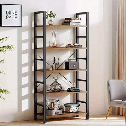 5 Tier Bookshelves