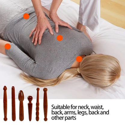 1PCS Wood Foot Massage