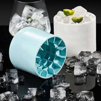 Ice Bucket Cup Mold Ice Cubes Tray Food Grade Quickly Freeze
