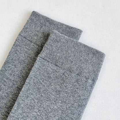 Women Stockings College Style Knitted Cotton Knee Socks