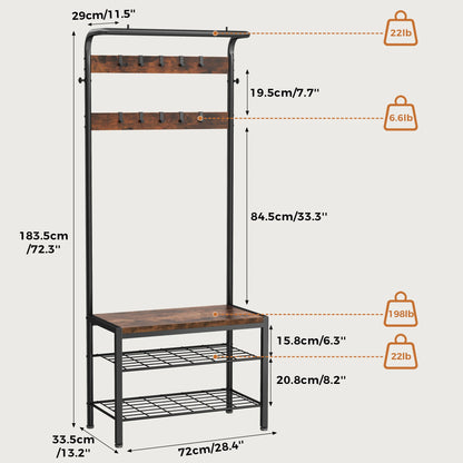4-in-1 Coat Rack