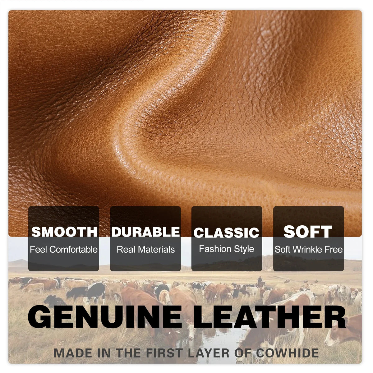 CONTACT'S Genuine Leather Sling Shoulder Bags