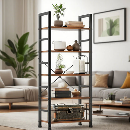5 Tier Bookshelves