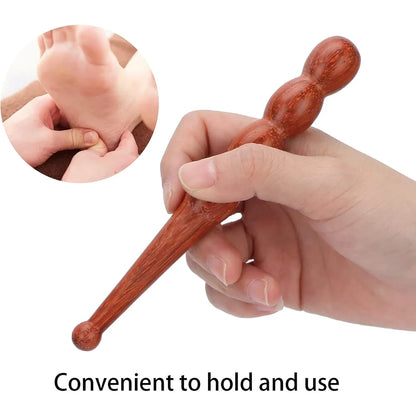 1PCS Wood Foot Massage