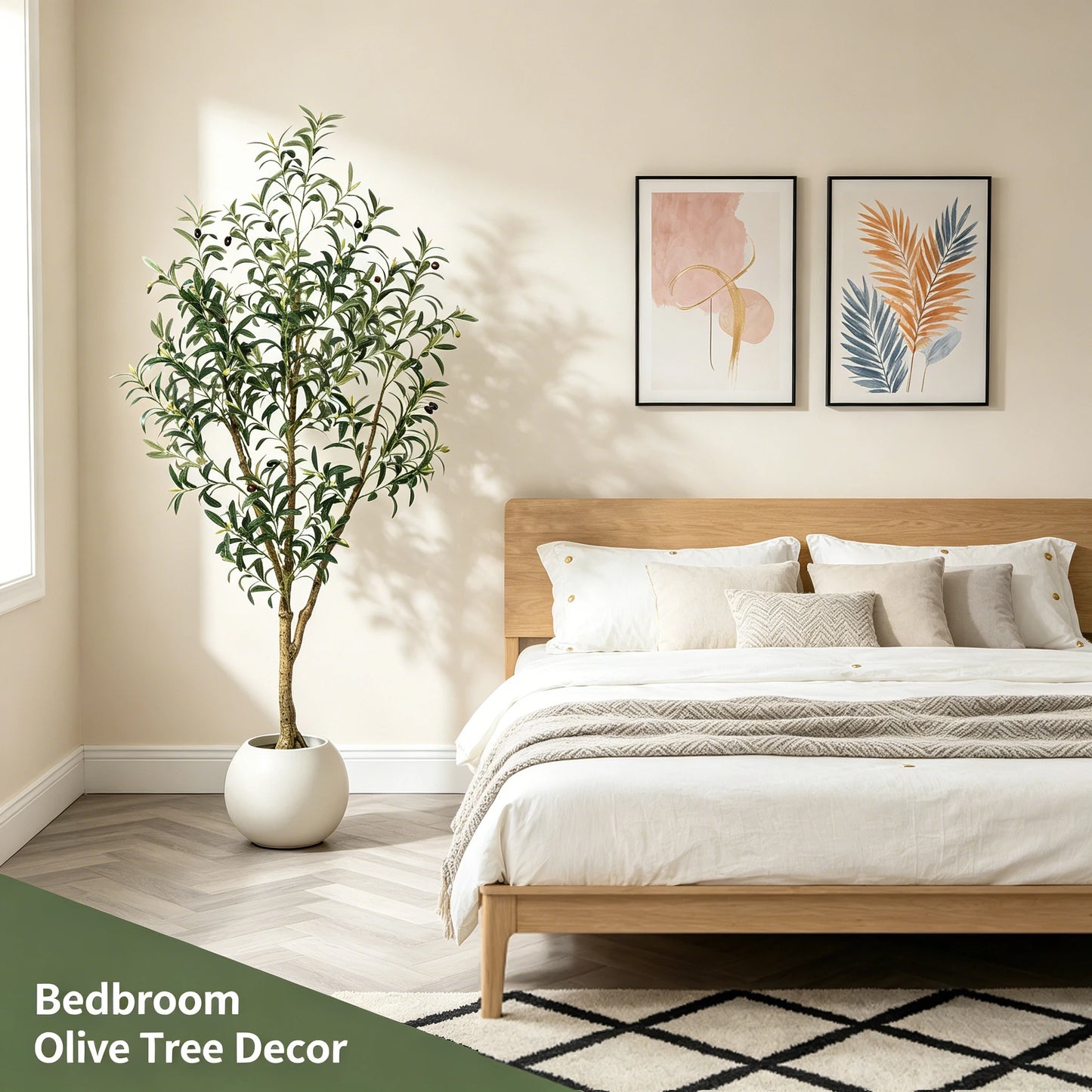 Artificial Indoor Olive Tree