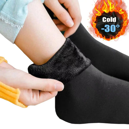 Women Winter Warm velvet Socks