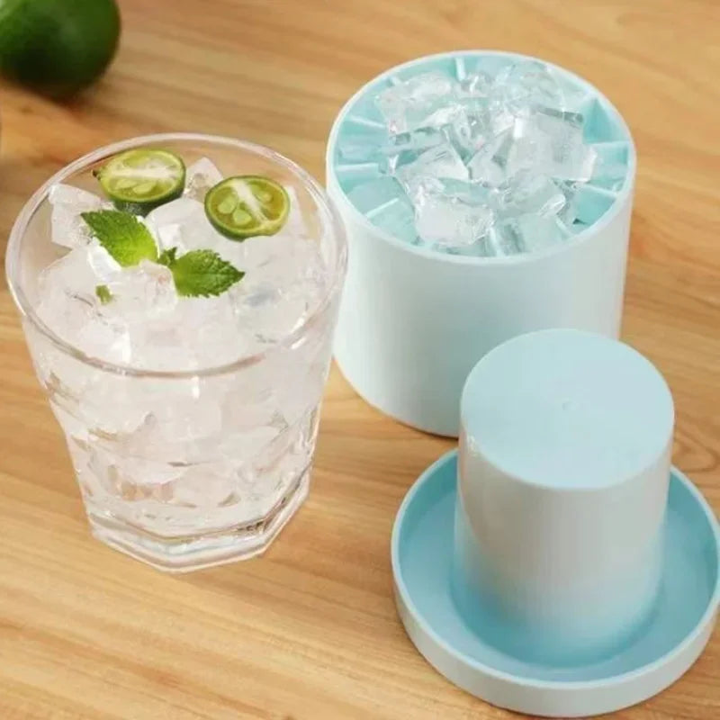 Ice Bucket Cup Mold Ice Cubes Tray Food Grade Quickly Freeze