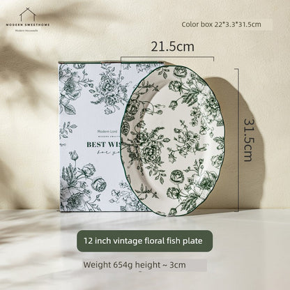 Modern Housewife Retro Ceramic Tableware