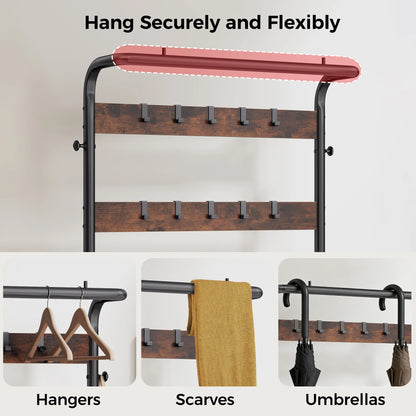 4-in-1 Coat Rack