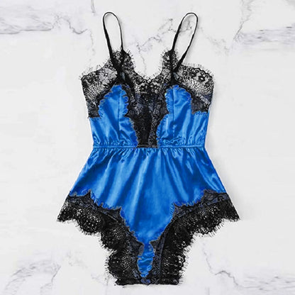 Women Sexy Lace Lingerie Bodysuit Nightwear