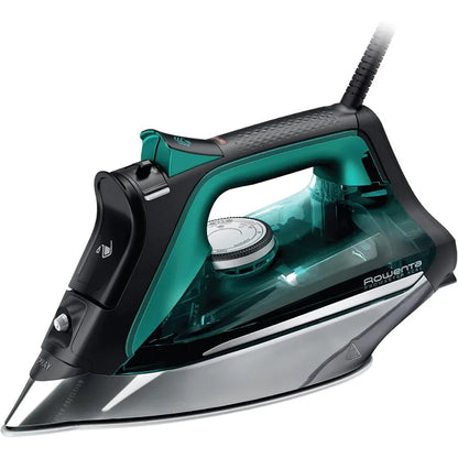 Stainless Steel Soleplate Steam Iron for Clothes, 210 g/min, 400 Microsteam Holes, Cotton, Wool, Poly, Silk, Linen